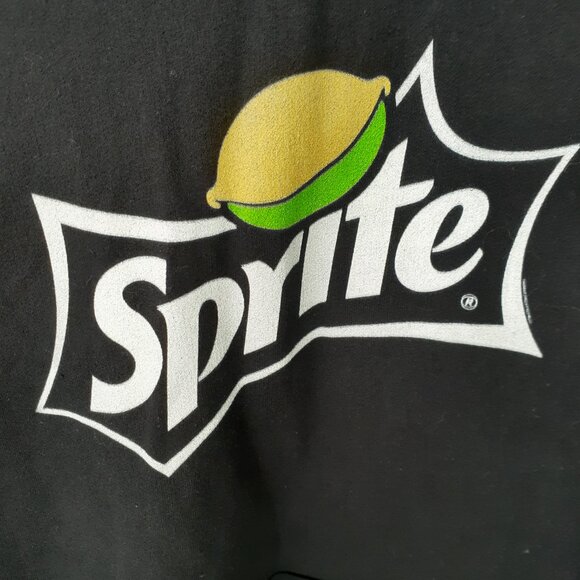 New Small Sprite Logo Black Pullover Hoodie - Picture 3 of 6